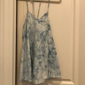 Tye dye mini dress